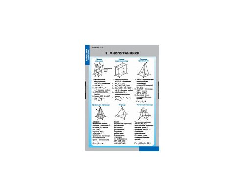 МАТЕМАТИКА Геометрия 7-11 кл.