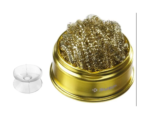 Металлическая губка для очистки жала