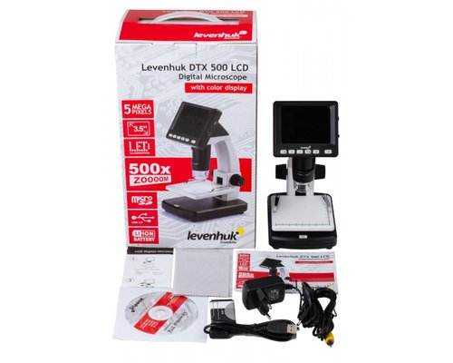 Микроскоп цифровой Levenhuk DTX 500 LCD