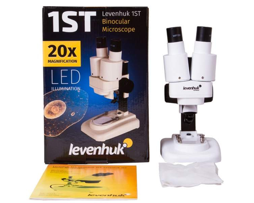 Микроскоп Levenhuk 1ST, бинокулярный