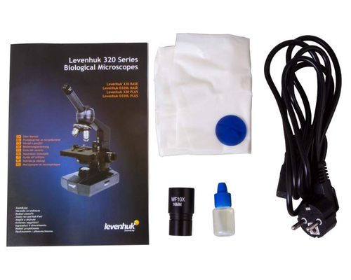 Микроскоп Levenhuk 320 BASE, монокулярный