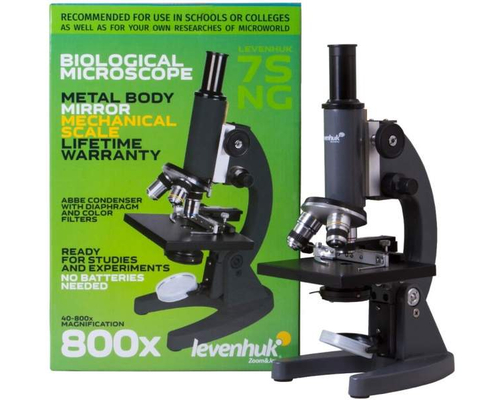Микроскоп Levenhuk 7S NG, монокулярный