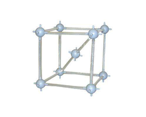 Модель демонстрационной кристаллической решетки железа Fe