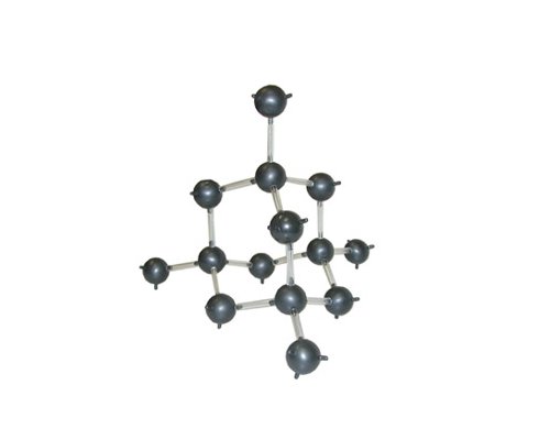 Модель демонстрационной кристаллической решётки алмаза С