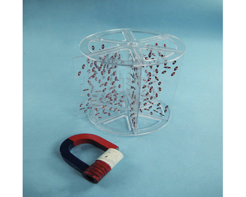 Модель для демонстрации в объеме линий магнитного поля