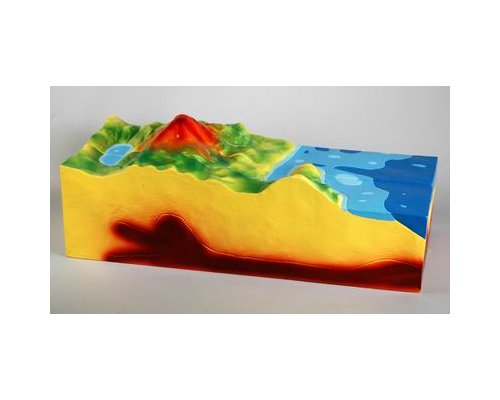 Модель "Строение вулкана" (малая)