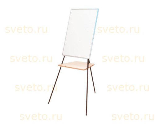 Мольберт 500*750 белый односторонний