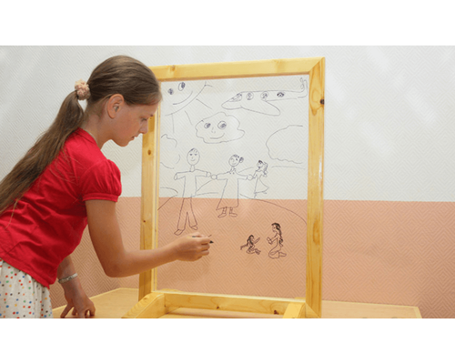 Мольберт прозрачный для рисования