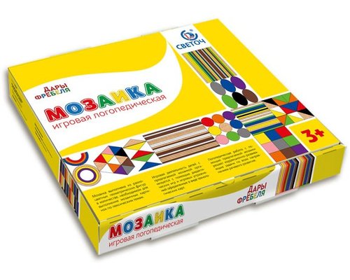 Мозаика игровая логопедическая (с технологическими картами)