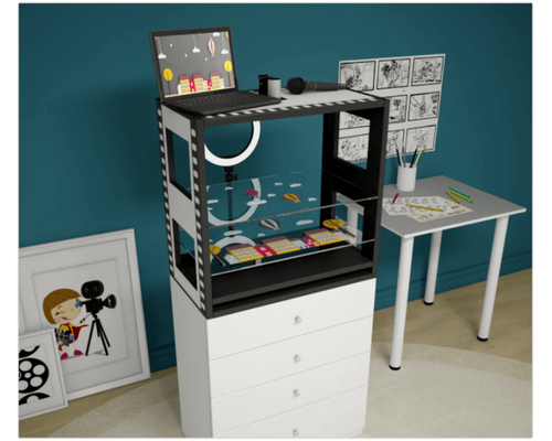 Мультстудия "АНИМАЦИЯ СТАРТ" (готовый набор+ноутбук)