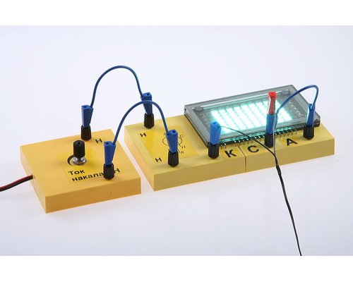 Набор демонстрационный "Электричество 4" ("Электрический ток в вакууме")