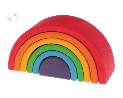 Набор деревянных полуколец Радуга 2