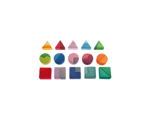 Набор "Геометрические тела: части целого"