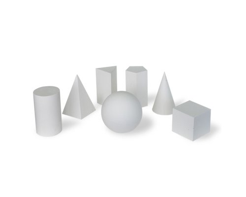 Набор Геометрических фигур 15 штук