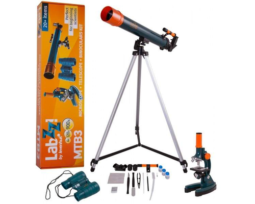 Набор Levenhuk LabZZ MTВ3: микроскоп, телескоп и бинокль