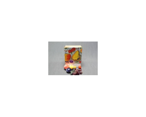 Набор муляжей фруктов с виноградом