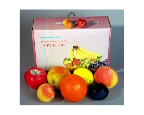 Набор муляжей фруктов