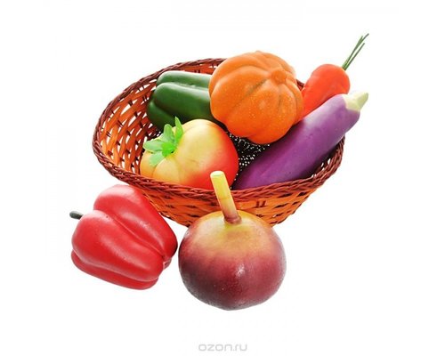 Набор муляжей овощей