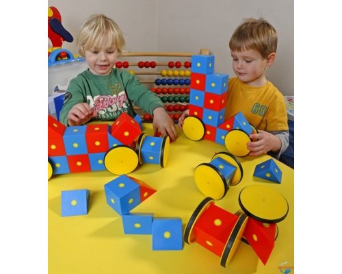 Набор Полидрон Магнитные блоки 3D