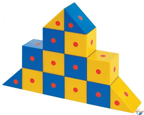 Набор Полидрон Магнитные блоки 3D