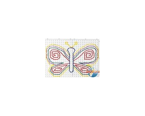 Набор Полидрон Узорная шнуровка №1 (Набор белых панелей для создания композиций)