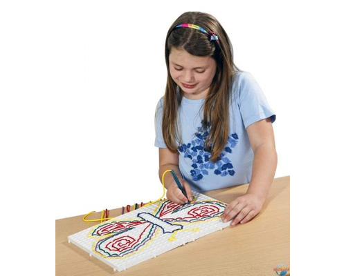 Набор Полидрон Узорная шнуровка №1 (Набор белых панелей для создания композиций)