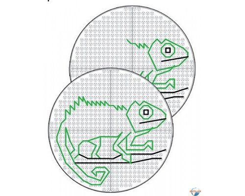 Набор Полидрон Узорная шнуровка Круглая