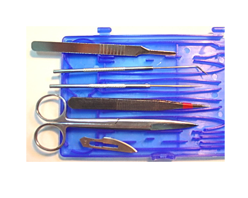Набор препаровальных инструментов малый