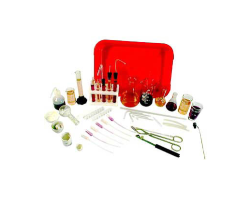 Набор принадлежностей для монтажа простейших приборов по химии
