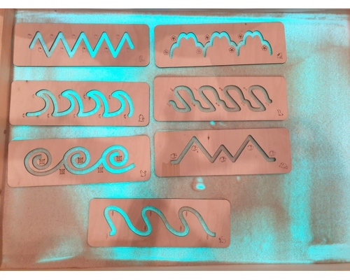 Набор "Трафареты для малышей", 7 штук