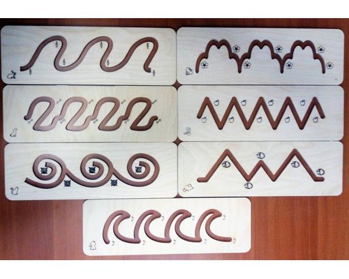 Набор "Трафареты для малышей", 7 штук