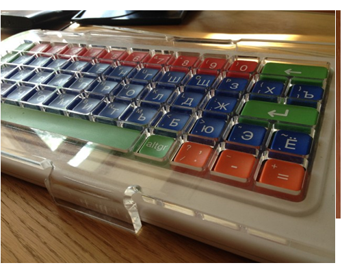 Накладка на клавиатуру пластиковая