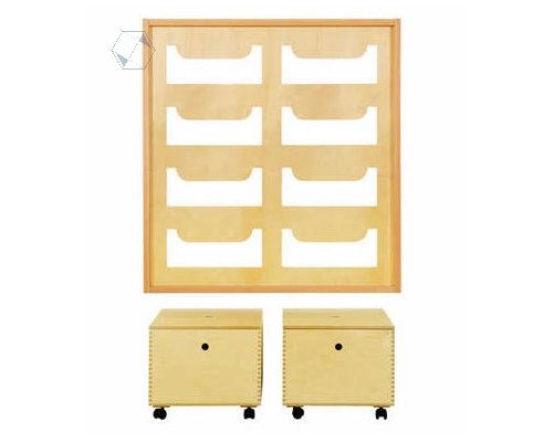 Настенная панель для ящичков