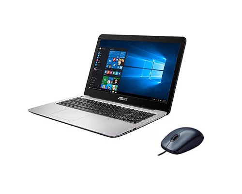 Ноутбук 15.6 дюймов и компьютерная мышь