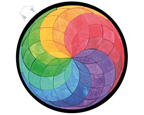 Орнамент в круге - Спираль