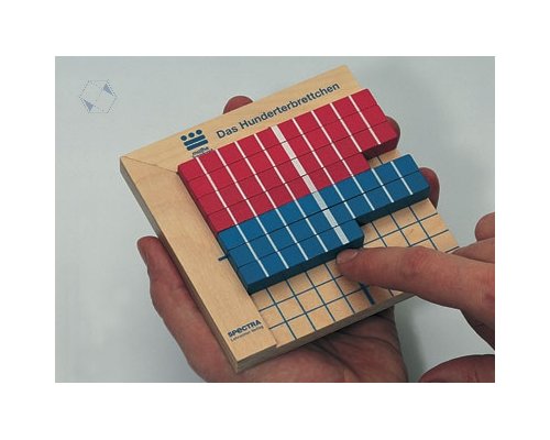 От 1 до 100. Счетный квадрат