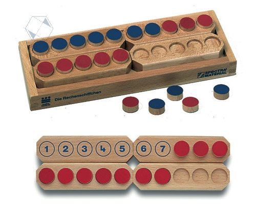 От 1 до 20. Математические кораблики. Счетный материал