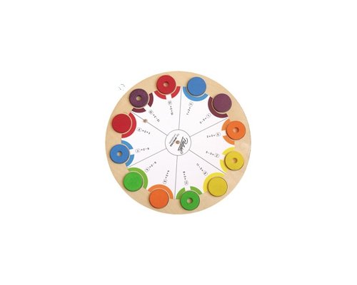 От 1 до 20. Палитра круглая: карточки