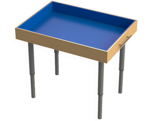 Песочница Юнга (юнгианская) на ножках для песочной терапии