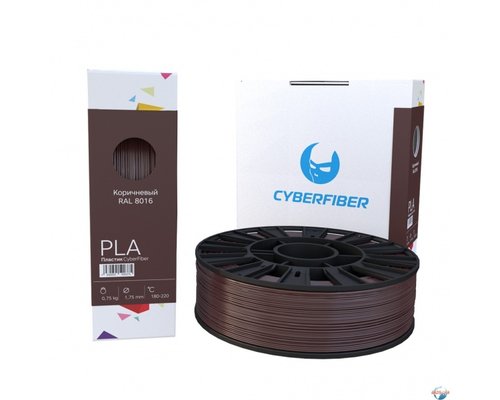 PLA пластик CyberFiber, 1.75 мм., 750 гр. ВСЕ ЦВЕТА