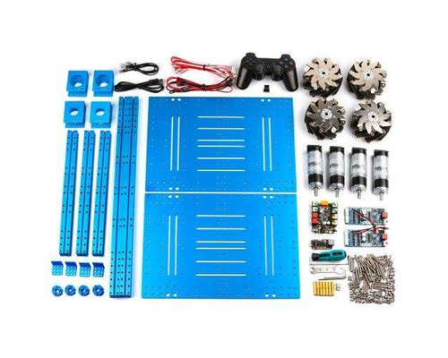 Платформа на всенаправленных колёсах Mecanum Wheel Robot Kit with Orion and Handle