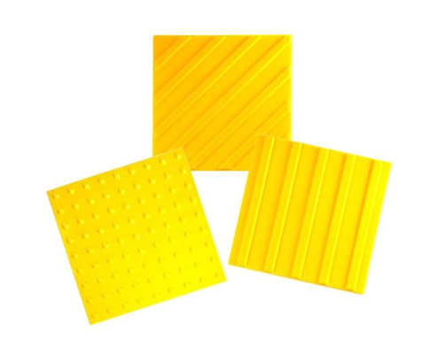 Плитка тактильная 500х500 мм для помещений, улицы