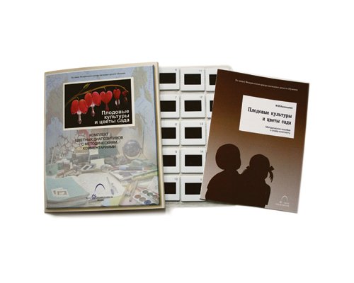 «Плодовые культуры и цветы сада» слайд-комплект