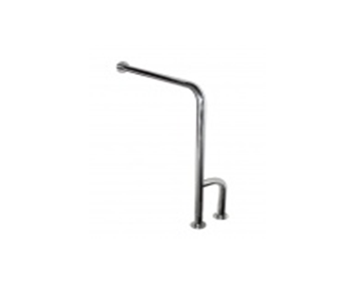 Поручень стационарный Г-образный, нержавеющая  полированная  сталь