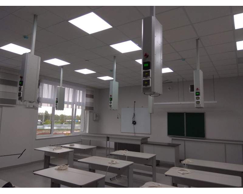 Потолочная система электроснабжения ручная односторонняя