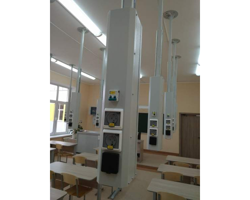 Потолочная система электроснабжения ручная односторонняя