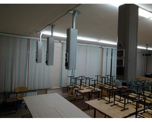 Потолочная система электроснабжения ручная односторонняя