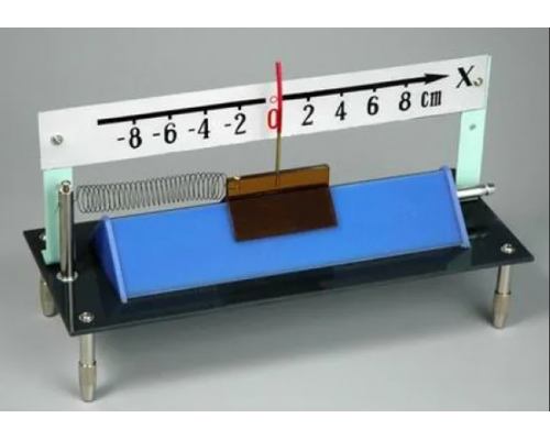 Прибор для демонстрации колебаний на пружине