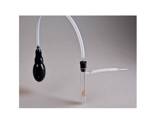 Прибор для окисления спирта над медным катализатором