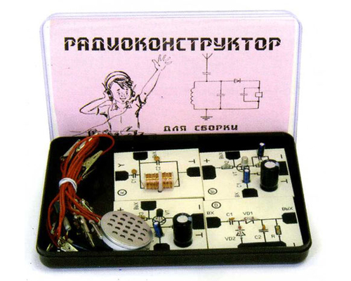 Радиоконструктор для сборки радиоприемников Радиоконструктор для сборки радиоприемников
